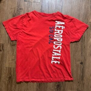 Vintage Red Aeropostale So Cal Tee Shirt